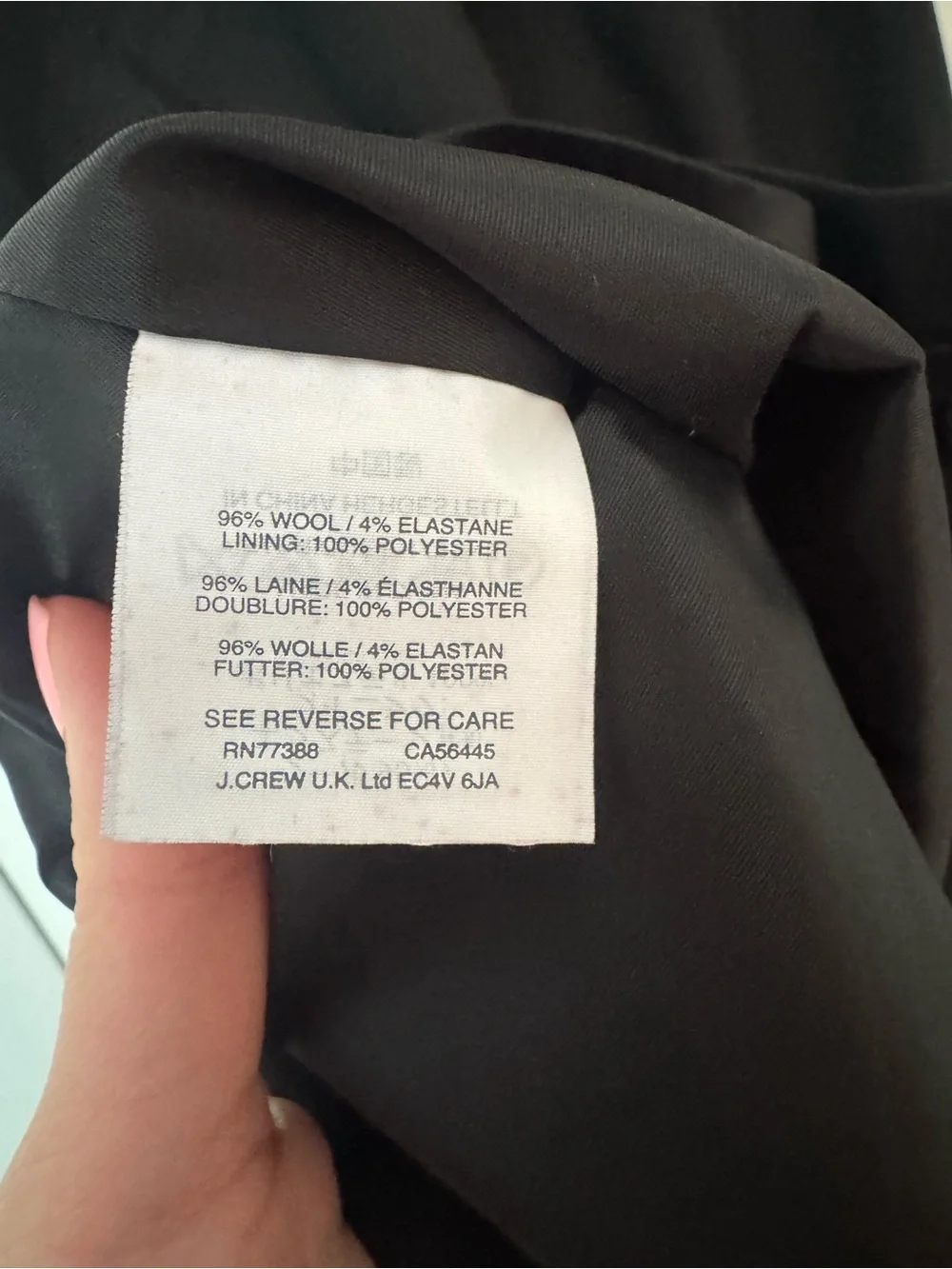 Black Sheath Dress J. Crew